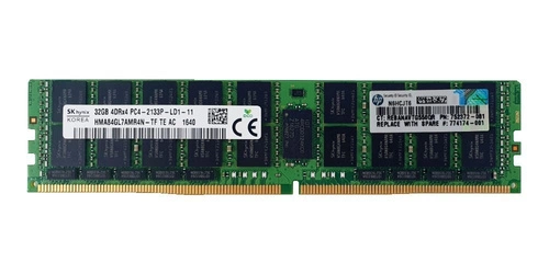 Mémoire RAM 1x 32GB Hynix LOAD REDUCED DDR4 2133MHz PC4-17000 LRDIMM | HMA84GL7AMR4N-TF