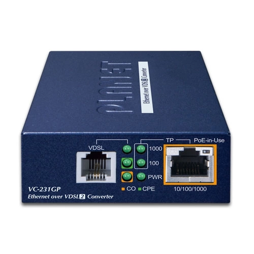 Convertisseur de média Planet VC-231GP 1x VDSL2 1x RJ-45