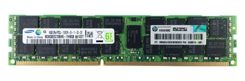 Mémoire RAM 1x 16GB Samsung ECC REGISTERED DDR3 1333MHz PC3-10600 RDIMM | M393B2G70BH0-YH9