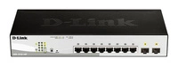 Commutateur D-Link DGS-1210-10P 8x 1Gb 2x SFP 65 W PoE