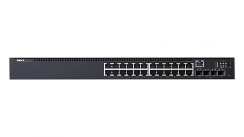 Switch DELL PowerSwitch N1524P 24x 1Gb 4x SFP+ 740 W PoE