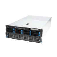 Plateforme serveur ASUS 4U ESC8000A-E12-SKU1/10G/3kW(2+2)/3PCIe 90SF02H1-M000K0 AMD x 2 DDR5 x 24 9 x 2.5" SATA PSU 2+2