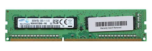 Mémoire RAM 1x 8GB Samsung ECC UNBUFFERED DDR3 1600MHz PC3-12800 UDIMM | M391B1G73QH0-YK0
