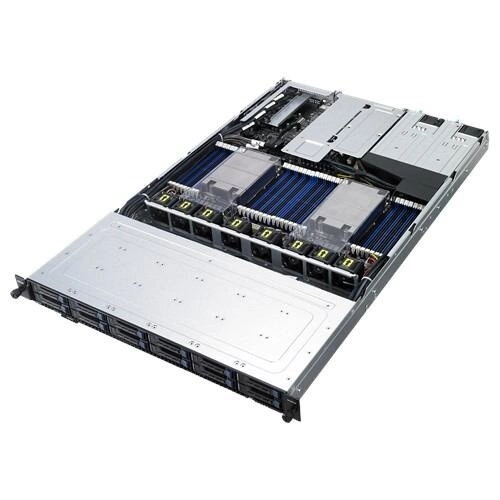 Plateforme serveur ASUS 1U RS700A-E9-RS12V2/4NVMe 90SF0061-M01880 AMD x 2 DDR4 x 32 12 x 2.5" SATA/SAS/NVME PSU 1+1
