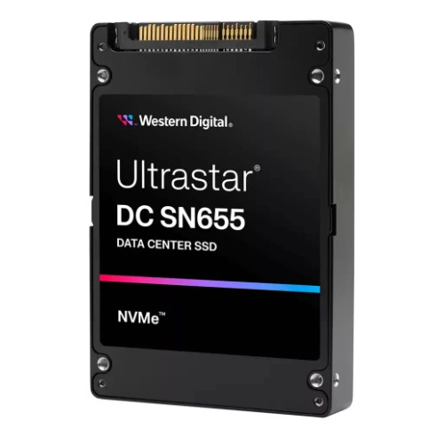 Disque dur SSD Western Digital Ultrastar DC SN655 3,84TB U.3 NVMe PCIe TLC | 0TS2461