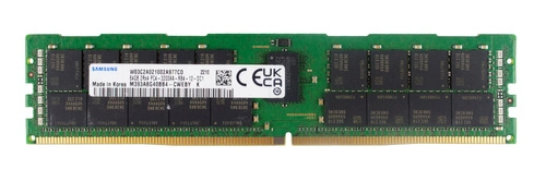 Mémoire RAM 1x 64GB Samsung ECC REGISTERED DDR4 2Rx4 3200MHz PC4-25600 RDIMM | M393A8G40CB4-CWE