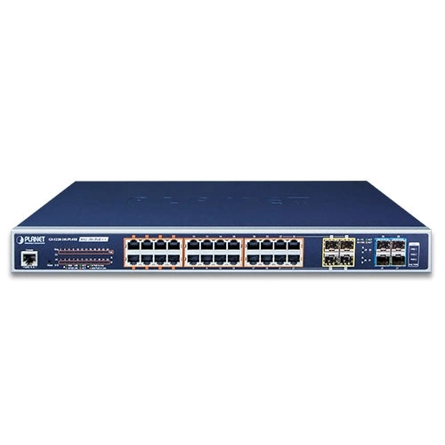 Commutateur Planet GS-5220-24UPL4XR 20x 1Gb 4x SFP 600 W PoE++