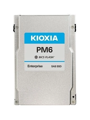 Disque dur SSD Kioxia PM6-R 15.36TB 2,5'' SAS 24Gb/s TLC | KPM61RUG15T3