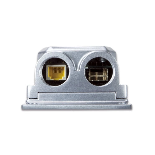 Convertisseur de média Planet IGTP-825AT 1x SFP 1x RJ-45 PoE+