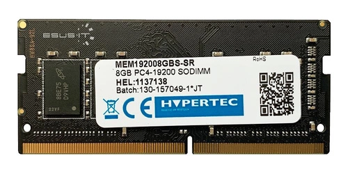Mémoire RAM 1x 8GB HYPERTEC SO-DIMM DDR4 2400MHz PC4-19200 | MEM192008GBS-SR