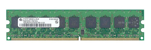 Mémoire RAM 1x 1GB QIMONDA ECC REGISTERED DDR2 667MHz PC2-5300 RDIMM | HYS72T128020HU-3S-B