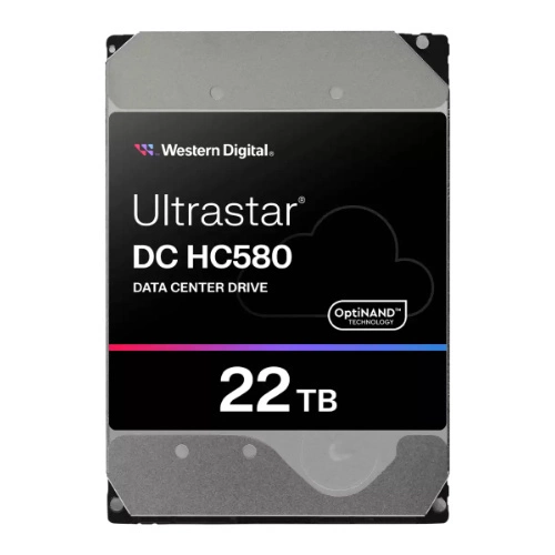 Disque dur Western Digital Ultrastar DC HC580 3.5'' HDD 22TB 7200RPM SATA 6Gb/s 512MB | 0F62785