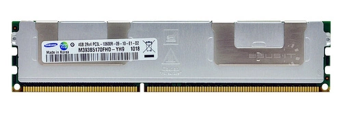 Mémoire RAM 1x 4GB Samsung ECC REGISTERED DDR3 1333MHz PC3-10600 RDIMM | M393B5170FHD-YH9