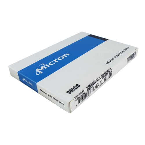 Disque dur SSD Micron 5400 PRO 960GB 2.5'' SATA 6Gb/s TLC 3D-NAND | MTFDDAK960TGA-1BC1ZABYYR
