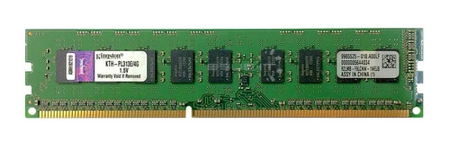 Mémoire RAM 1x 4GB Kingston ECC UNBUFFERED DDR3 1333MHz PC3-10600 UDIMM | KTH-PL313E/4G