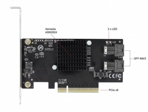 BROADCOM MegaRAID 9560-16i 05-50077-00 SAS/SATA/NVMe 12Gb/s 8GB nowy 3 lata