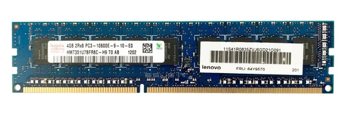 Mémoire RAM 1x 4GB Hynix ECC UNBUFFERED DDR3 2Rx8 1333MHz PC3-10600 UDIMM | HMT351U7BFR8C-H9