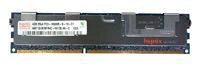 Mémoire RAM 1x 4GB Hynix ECC REGISTERED DDR3 1333MHz PC3-10600 RDIMM | HMT151R7BFR4C-H9