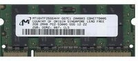Mémoire RAM 1x 2GB Kingston SO-DIMM DDR2 800MHz PC2-6400 | KVR800D2S6/2G