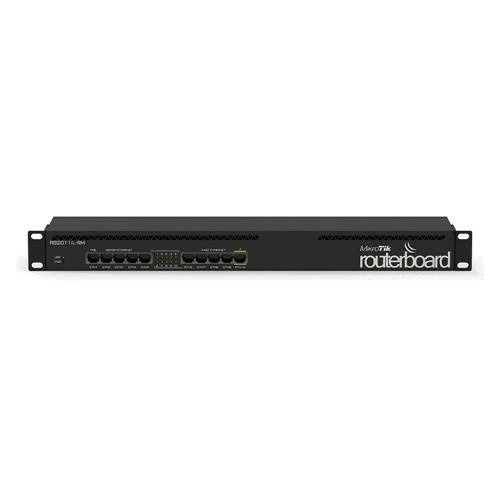 Router Mikrotik RB2011iL-RM 5x RJ-45 10/100 Mb/s 5x RJ-45 10/100/1000 Mb/s