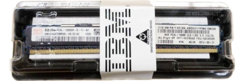 Mémoire RAM 1x 8GB IBM ThinkServer & System X DDR3 1333MHz ECC REGISTERED DIMM | 00D4981