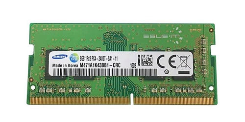 Mémoire RAM 1x 8GB Samsung SO-DIMM DDR4 2400MHz PC4-19200 | M471A1K43BB1-CRC