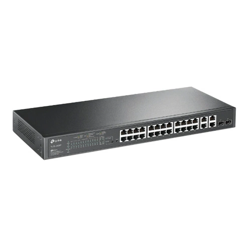 Commutateur TP-LINK TL-SL2428P 26x 100Mb 2x RJ-45/SFP 250 W PoE