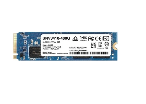 Disque dur SSD dédié au serveur Synology 400GB M.2 2280 NVMe  | SNV3410-400G