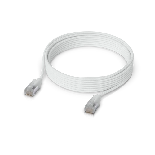 Kabel Ubiquiti UACC-Cable-Patch-EL-C6A-3M-W RJ-45 3m