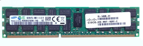 Mémoire RAM 1x 16GB Cisco UCS & DMS DDR3 1600MHz ECC REGISTERED DIMM | UCS-MKIT-162RY-E