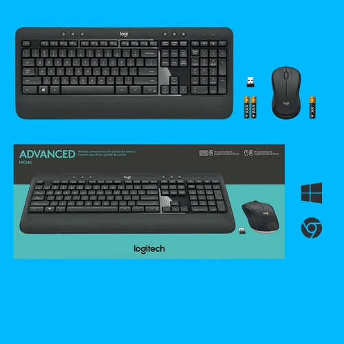 Clavier Sans fil Logitech Advanced MK540 QWERTY