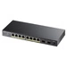 Switch Zyxel GS1100-10HP-EU0101F 8x 10/100/1000 2x SFP 240 W PoE+
