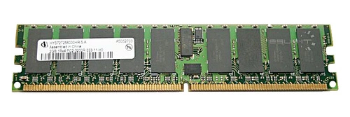 Mémoire RAM 1x 1GB QIMONDA ECC REGISTERED DDR2 667MHz PC2-5300 RDIMM | HYS72T128900HP-3S-B