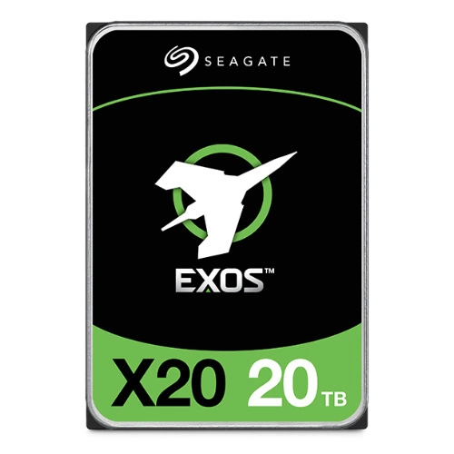 Disque dur Seagate Exos X20 3.5'' HDD 20TB 7200RPM SATA 6Gb/s 256MB | ST20000NM007D