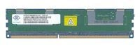 Mémoire RAM 1x 8GB Nanya ECC REGISTERED DDR3 1066MHz PC3-10600 RDIMM | NT8GC72B4NB1NJ-CG