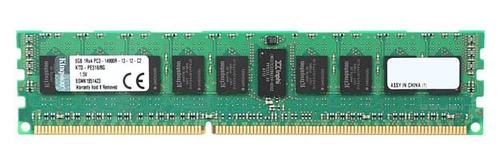 Mémoire RAM 1x 8GB Kingston ECC REGISTERED DDR3 1866MHz PC3-14900 RDIMM | KTD-PE318/8G