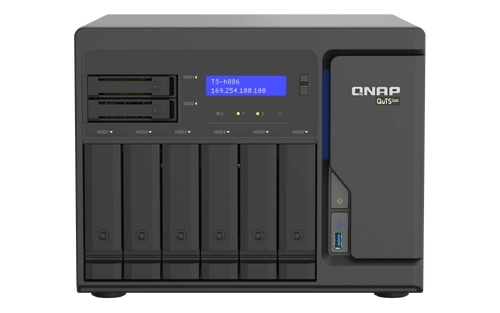 Serveur NAS QNAP TS-h886-D1602-8G 8x SSD | HDD SATA 8GB RAM