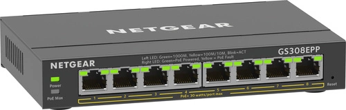 Commutateur Netgear GS308EPP-100PES 8x 1Gb 123 W PoE