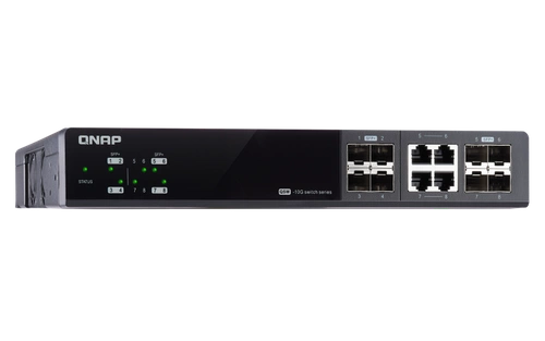 Commutateur QNAP QSW-M804-4C 1x 1Gb 4x SFP+ 4x RJ-45/SFP+