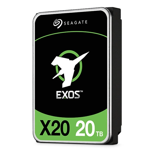 Disque dur Seagate Exos X20 3.5'' HDD 20TB 7200RPM SATA 6Gb/s 256MB | ST20000NM007D