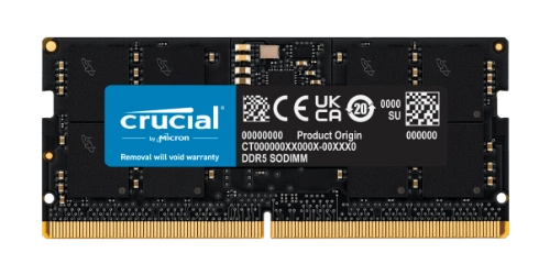Mémoire RAM 1x 16 GB Crucial SO-DIMM DDR5 4800MHz PC5-38400 | CT16G48C40S5