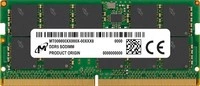 Mémoire RAM 1x 16 GB Micron SO-DIMM ECC DDR5 4800MHz PC5-38400 | MTC10C1084S1TC48BA1R
