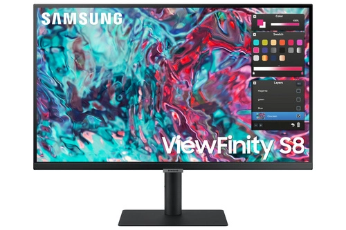 Moniteur 27" Samsung ViewFinity LS27B800TGUXEN S80TB 3840 x 2160 4K UHD 60Hz matrice d'écran IPS