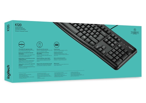 Clavier Câblés Logitech Keyboard K120 for Business QWERTY