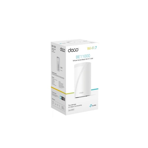 Point d'accès TP-LINK Deco BE65 (1-pack) 2.4 GHz | 5 GHz | 6 GHz 2880 Mbps 802.11 a/b/g/n/ac/ax/be