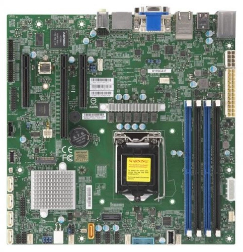 Carte mère Supermicro X11SCZ-F LGA1151 uATX | MBD-X11SCZ-F-O