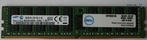 Mémoire RAM 1x 16GB DELL PowerEdge & Precision Workstation DDR4 2133MHz ECC REGISTERED DIMM | A7945660