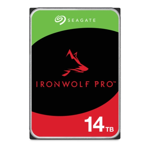 Disque dur Seagate IronWolf PRO 3.5'' HDD 14TB 7200RPM SATA 6Gb/s 256MB | ST14000NT001