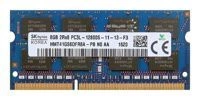 Mémoire RAM 1x 8GB Hynix SO-DIMM DDR3 1600MHz PC3-12800 | HMT41GS6AFR8A-PB