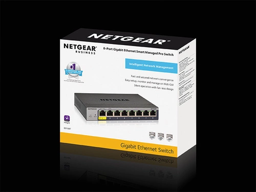 Commutateur Netgear GS108T-300PES 8x 1Gb